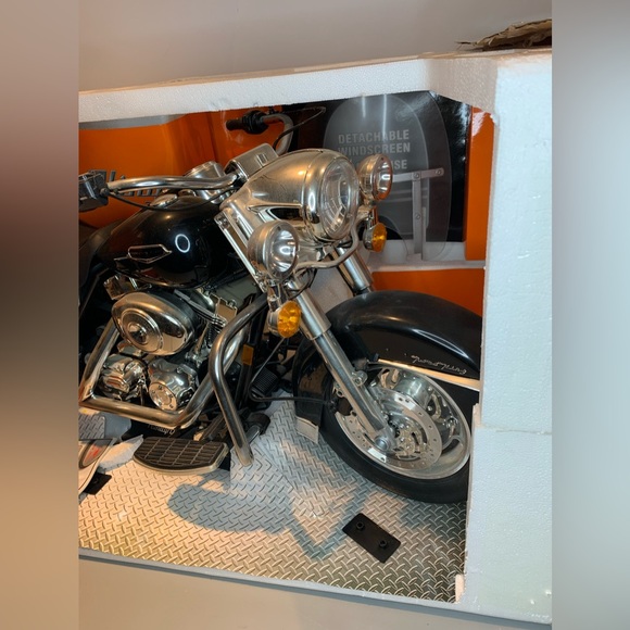 Rare Collectible New Bright Harley Davidson Road King RC - Excellent Condition - Picture 6 of 8